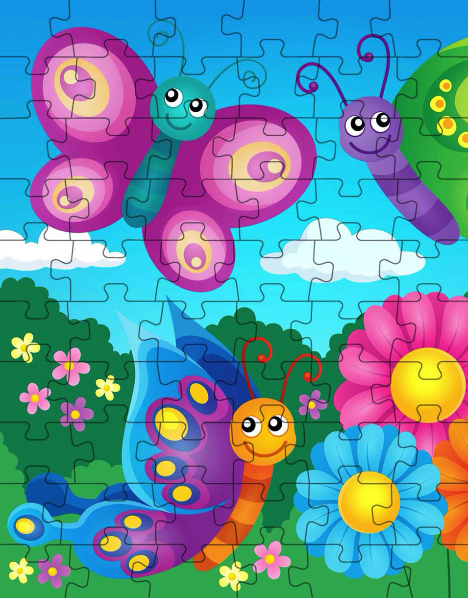 Butterfly Jigsaw Puzzle ~ Kids Puzzles - 12 to 1000 Pieces - Made in Oz