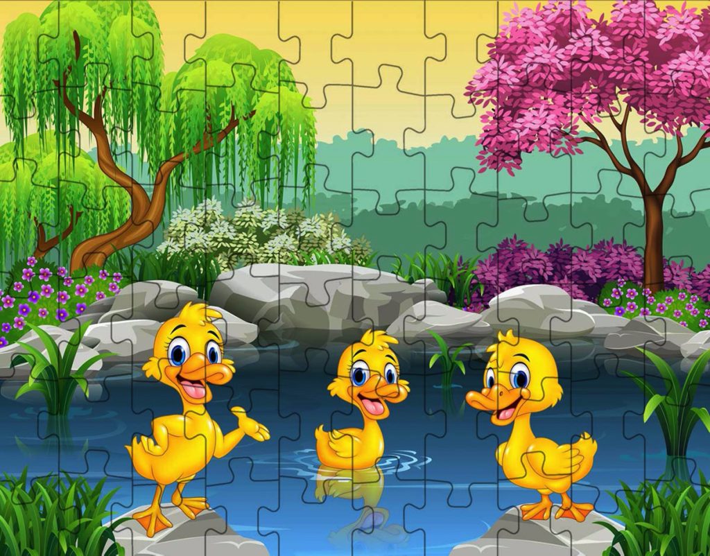 Ducks Puzzle ~ Kids Puzzles - 12 to 1000 Pieces - Made in Oz