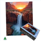 300 piece jigsaw puzzle and box
