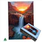 1000 piece jigsaw puzzle and box